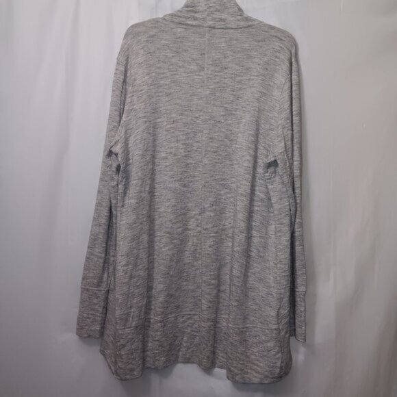 ATHLETA PRANAYAMA RESTORE WRAP CARDIGAN SWEATER - Picture 9 of 15